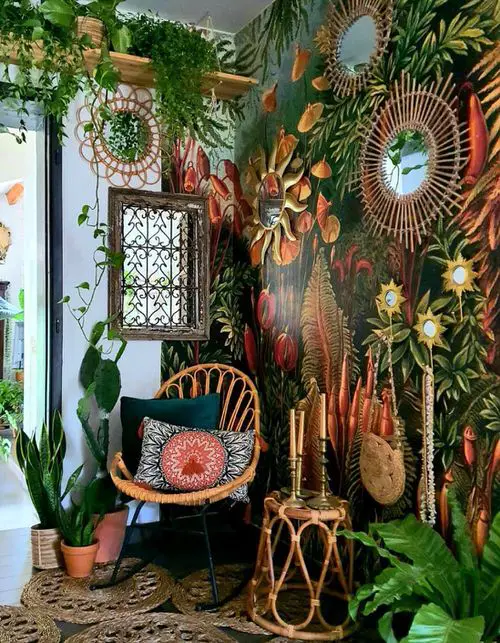 Wall Art and Plants