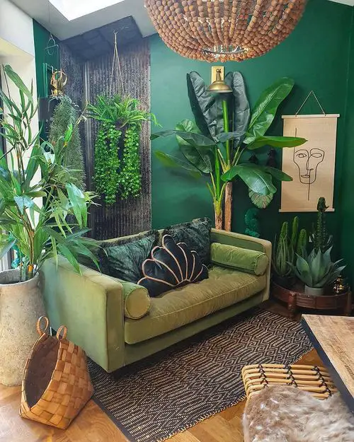 A Really Green Room!