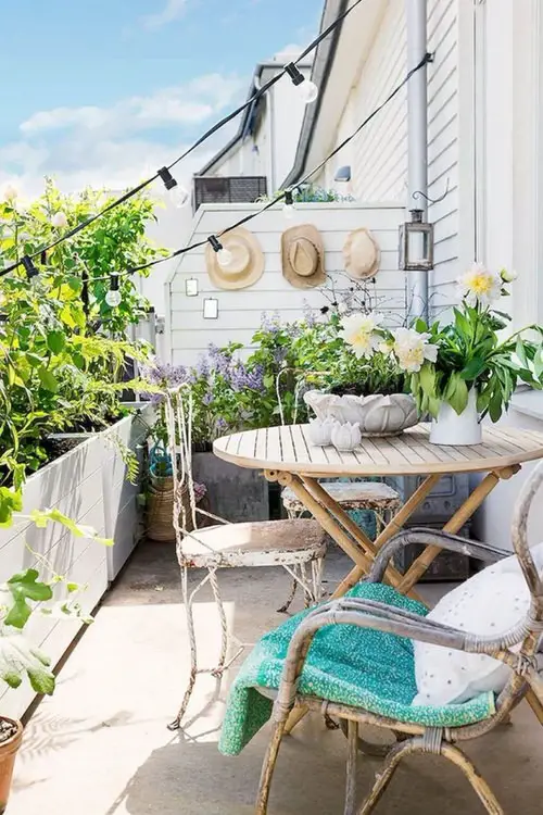 Count the Sunny Hours balcony garden 