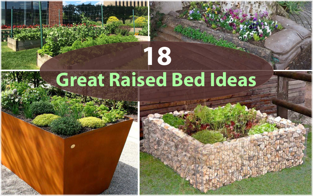 Backyard raised garden ideas