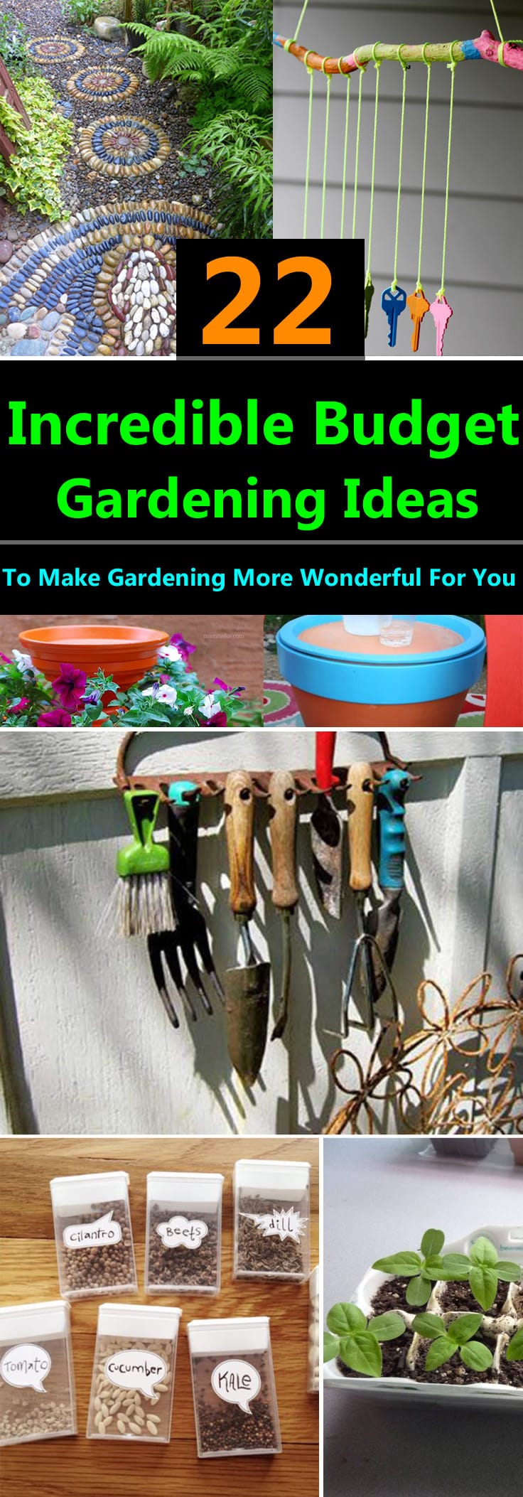 Incredible Budget Gardening Ideas copy