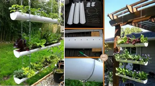 Hanging Gutter Garden