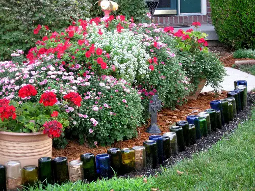 Wine Bottle Edging