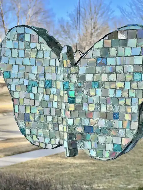 DIY Mosaic Butterfly