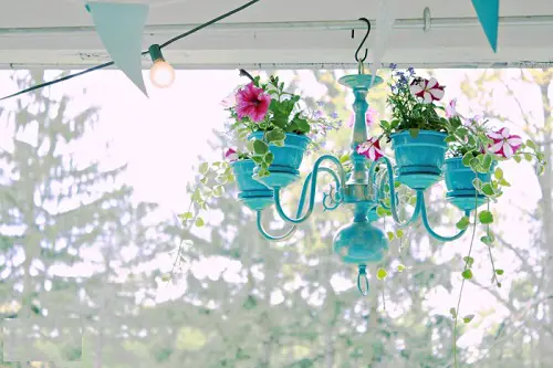 Chandelier Hanging Planter