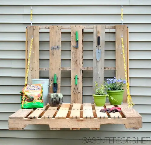 Pallet Garden Table