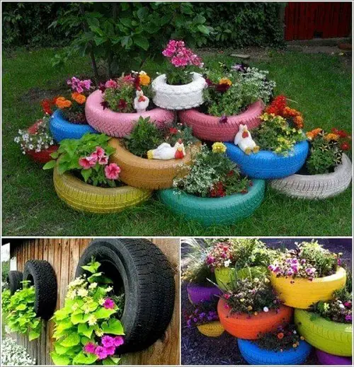 Repurpose Old Tires