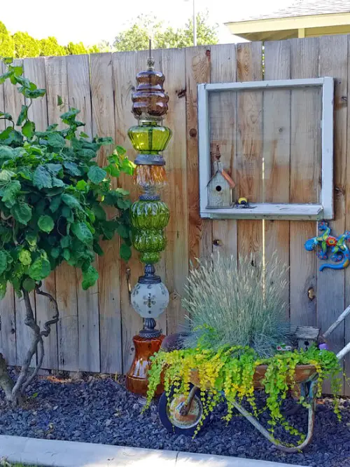 Vintage Garden Lamp Pillar