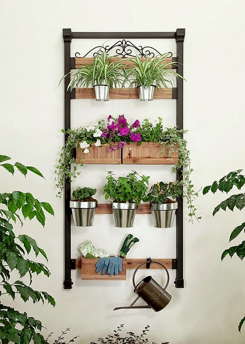 vertical wall garden ideas 3