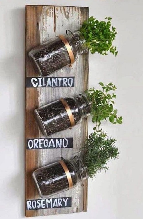 indoor vertical kitchen planter