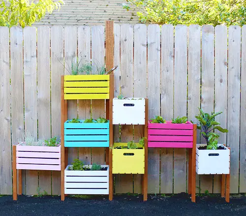 pvc pipe vertical garden 3