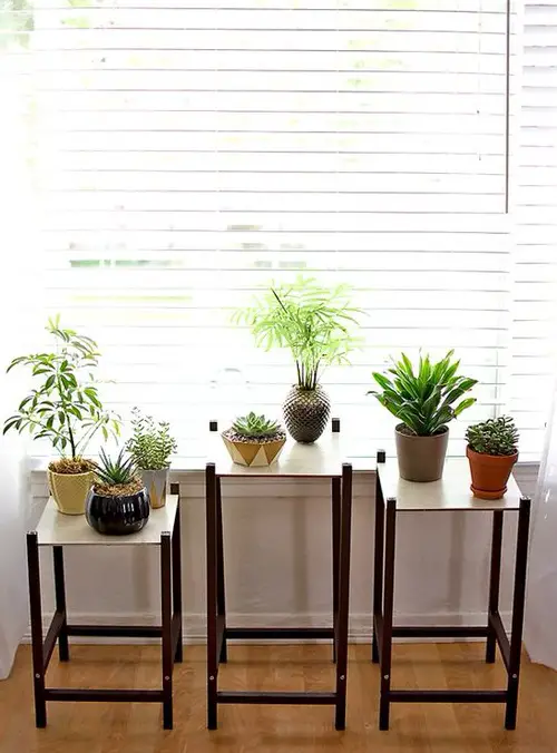 DIY Plant Stand Ideas 45