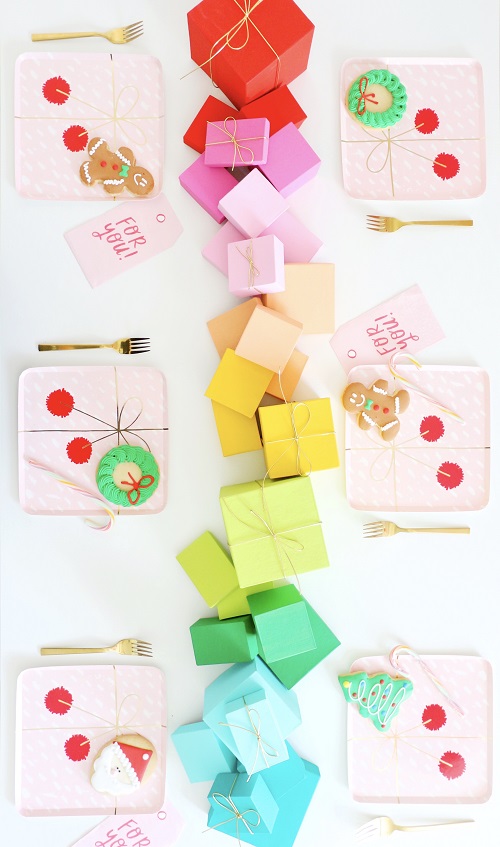 Rainbow Box Table