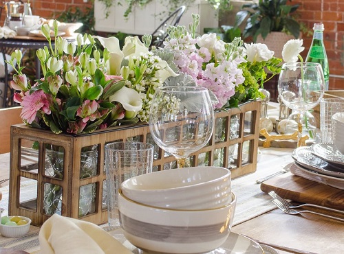 Flower Centerpiece Table