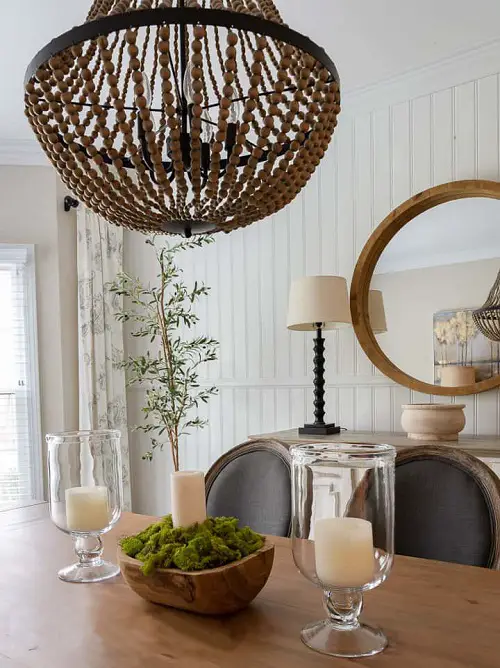 Moss Bowl on tabletop decor