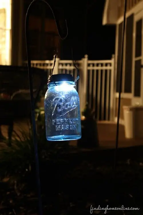 Transform Old Mason Jars to Beautiful Solar Lights