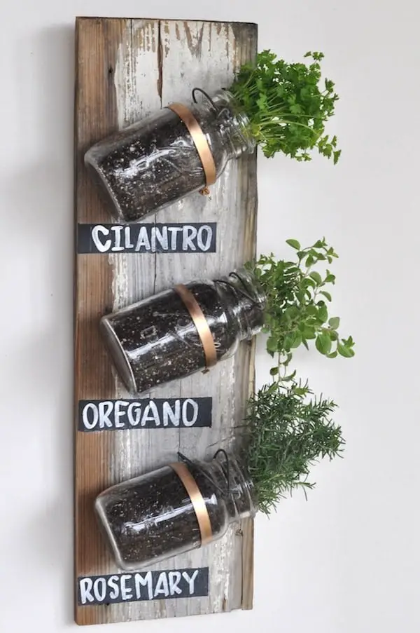 Diy Mason Jar Garden