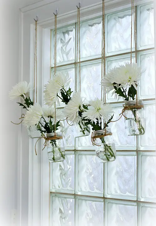 Hanging Flower Pots with Command Hook