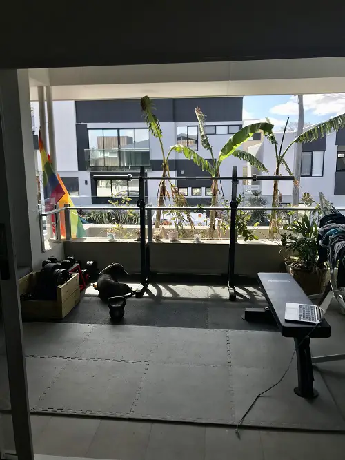 workout area To Do With a Balcony 