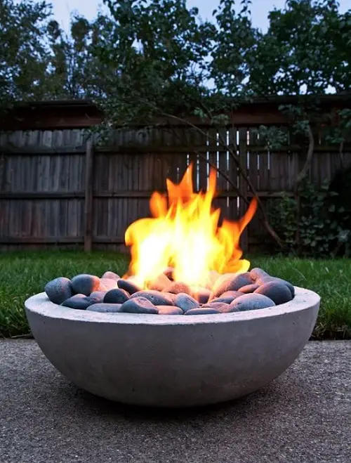 diy Concrete Firepit