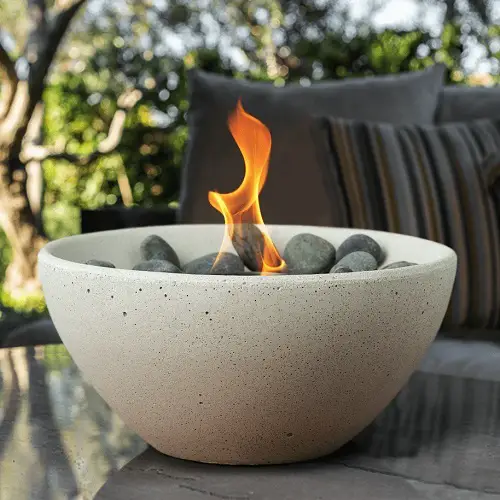 Concrete Tabletop Fire Pit