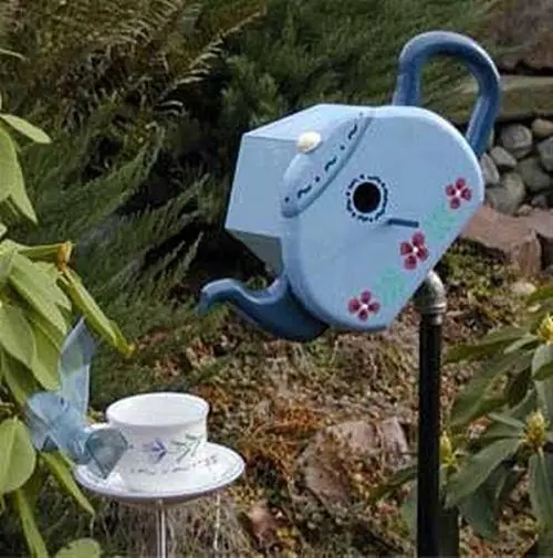 Teapot Birdhouse