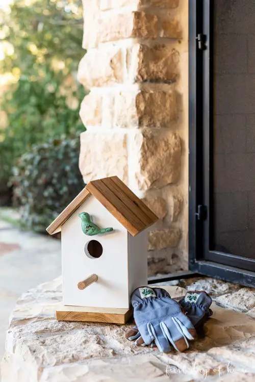 Scrap Wood Birdhouse