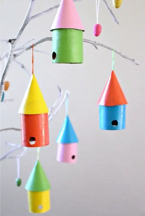 Toilet Paper Roll Birdhouse