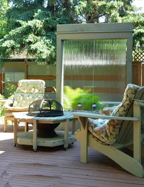 diy Adirondack Fire Bowl Table