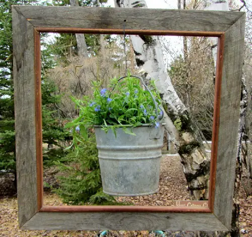 Stunning Picture Frame Flower Pot