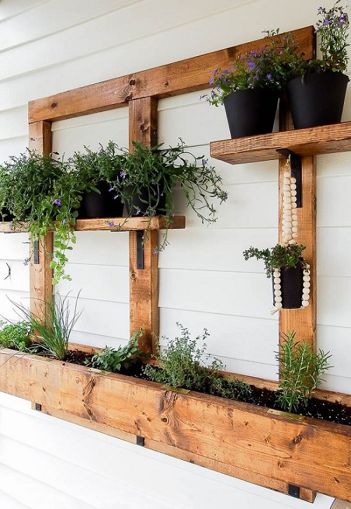 Vertical Herb Garden