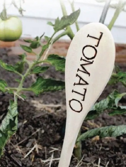 DIY Wooden Spoon Garden Marker