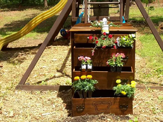 Chest of Drawers Planter