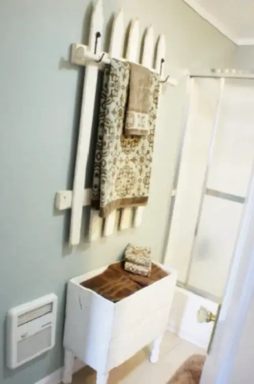DIY Old Fence Board Ideas indoor 15
