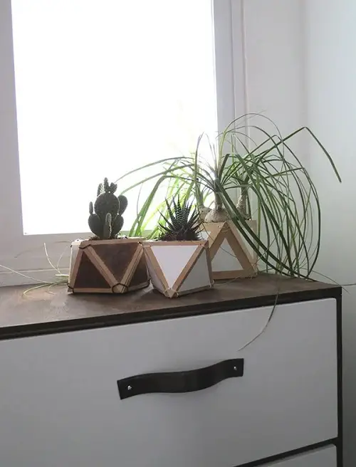 Geometric Hanging Planters 2