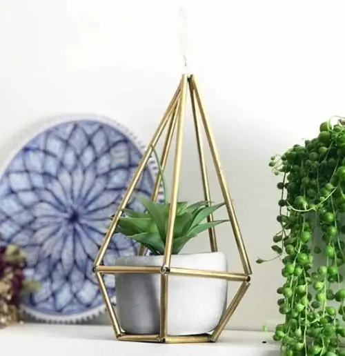 Geometric Hanging Planters
