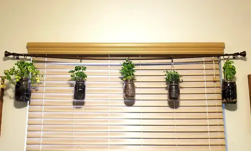 Hanging Window Herb Garden