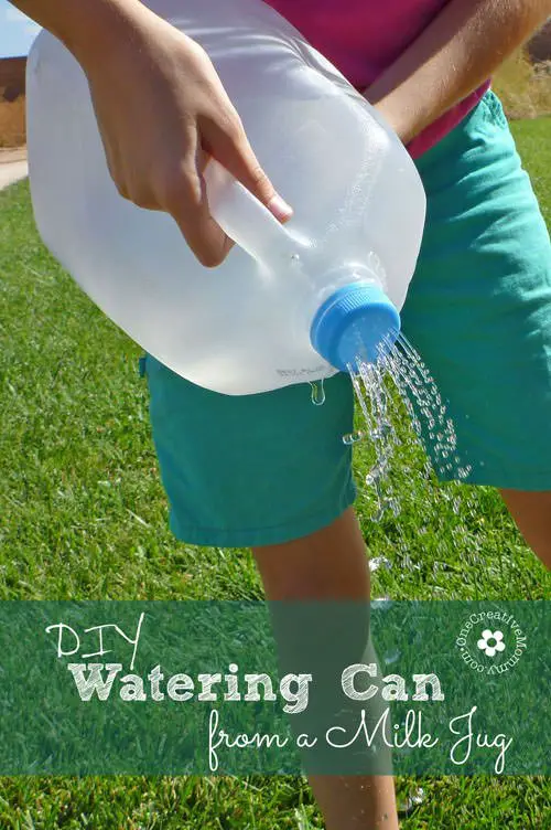 Garden Ideas on a Budget Make Your Own Watering Jar