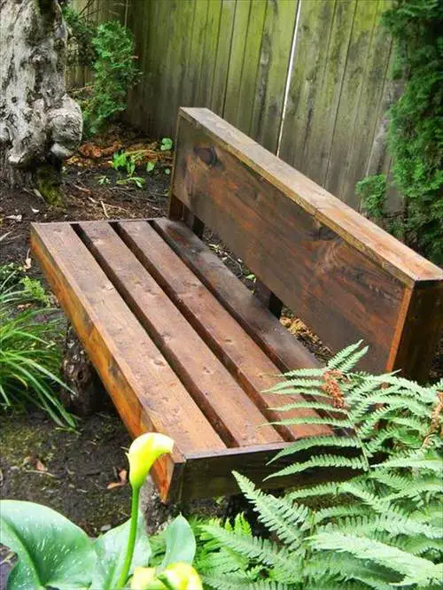 Diy Pallet Bench