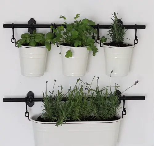 IKEA Kitchen Herb Wall Garden