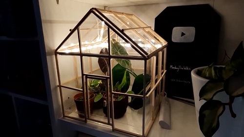Mini Greenhouse Terrarium