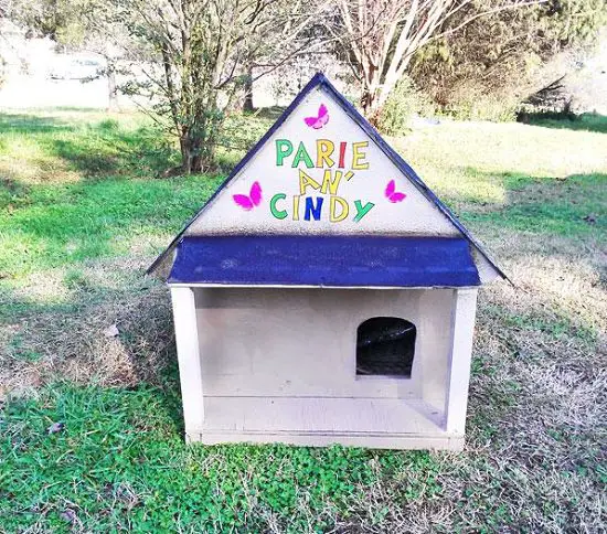 DIY Outdoor Cat House Ideas-Wooden Cat House Plans