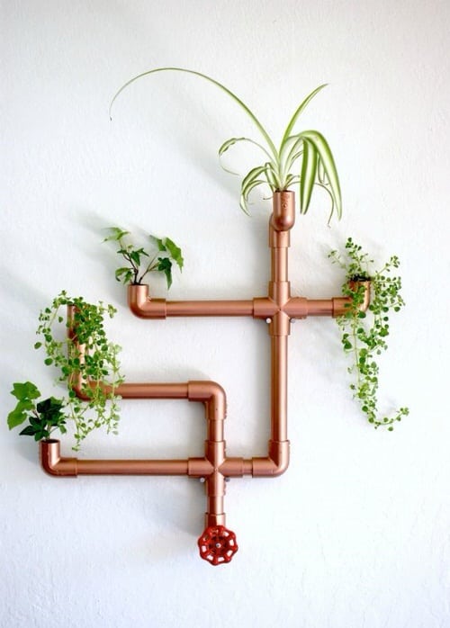 PVC Copper Planter