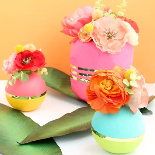 Geometric Flower Vase