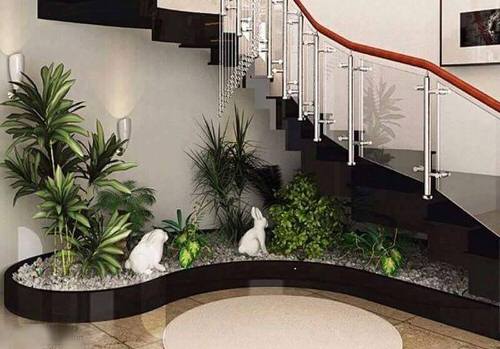 Indoor Garden Under Stairs  30