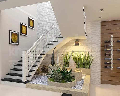 Indoor Garden Under Stairs 34