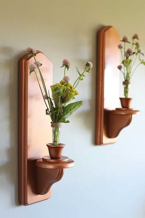 Wall Sconce Vase