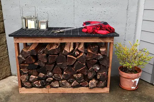 $18 Firewood Rack