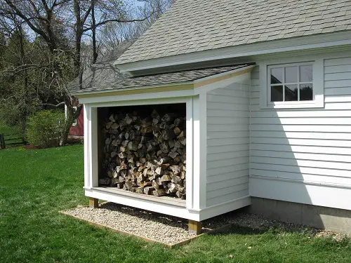 Firewood Storage Shed