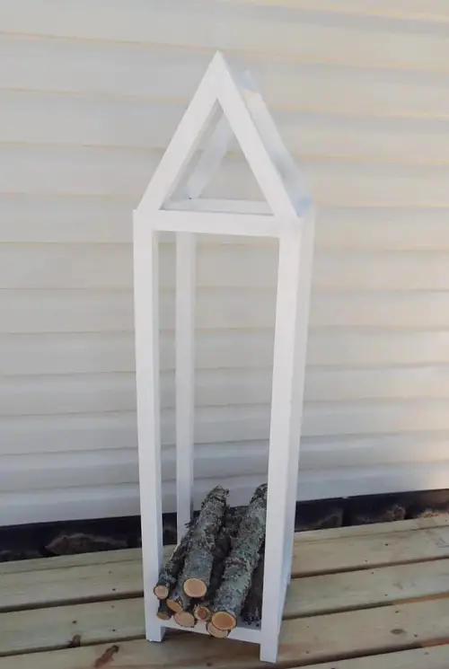 DIY Wood Rack